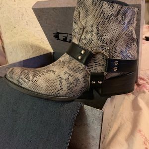 Freebird by Steven Santiago Python Bootie NIB